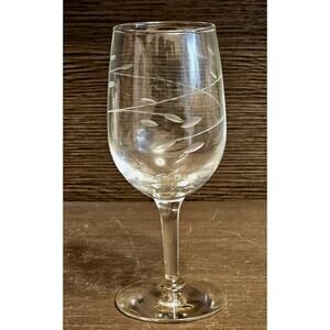 Vintage MCM Wine Glass Libbey INTERLUDE Stemware